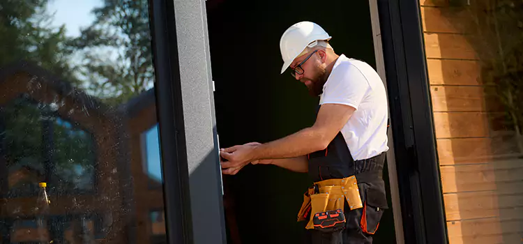Replace Balcony Door Linton Hall