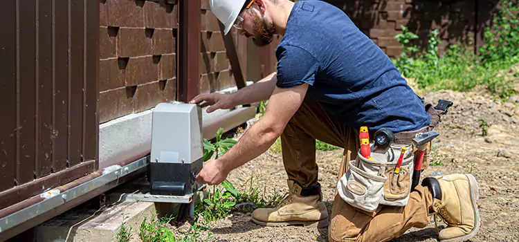 Electric Driveway Gate Installation Linton Hall