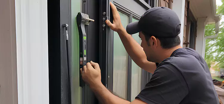 Fix Latch on Sliding Door Linton Hall