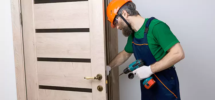 Replace Internal Door Handle with Lock Linton Hall